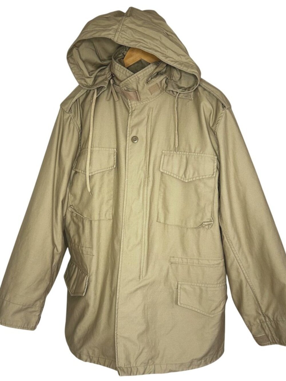 NWOT Tru-Spec Cold Weather Mens Field Coat Khaki Medium Military Tactical